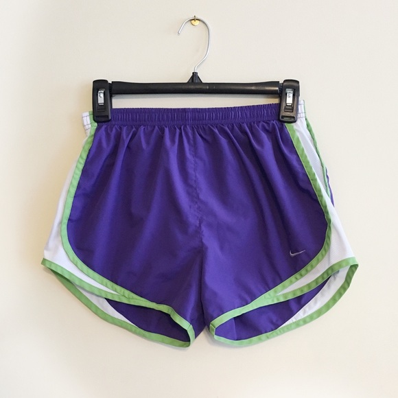 nike dri fit shorts purple